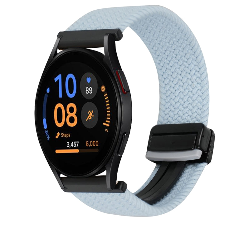 Bracelet de montre tressé à boucle magnétique de 20 mm, pour Samsung Galaxy Watch FE 40 mm, pour Samsung Galaxy Watch 6 Classic
