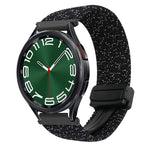 Bracelet de montre tressé à boucle magnétique de 20 mm, pour Samsung Galaxy Watch FE 40 mm, pour Samsung Galaxy Watch 6 Classic