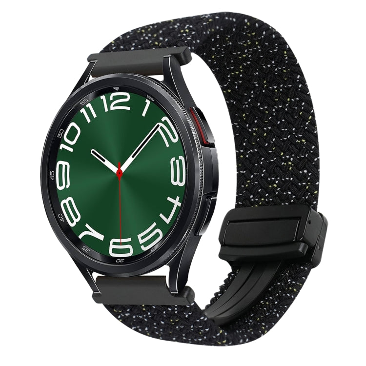 Bracelet de montre tressé à boucle magnétique de 20 mm, pour Samsung Galaxy Watch FE 40 mm, pour Samsung Galaxy Watch 6 Classic