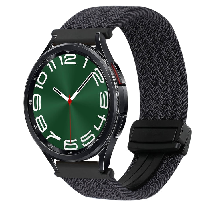 Bracelet de montre tressé à boucle magnétique de 20 mm, pour Samsung Galaxy Watch FE 40 mm, pour Samsung Galaxy Watch 6 Classic