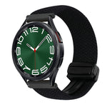Bracelet de montre tressé à boucle magnétique de 20 mm, pour Samsung Galaxy Watch FE 40 mm, pour Samsung Galaxy Watch 6 Classic