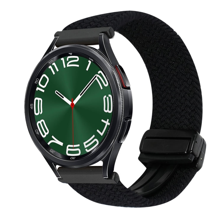 Bracelet de montre tressé à boucle magnétique de 20 mm, pour Samsung Galaxy Watch FE 40 mm, pour Samsung Galaxy Watch 6 Classic