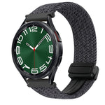 Bracelet de montre tressé à boucle magnétique de 20 mm, pour Samsung Galaxy Watch FE 40 mm, pour Samsung Galaxy Watch 6 Classic