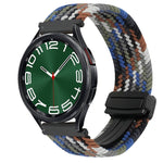 Bracelet de montre tressé à boucle magnétique de 20 mm, pour Samsung Galaxy Watch FE 40 mm, pour Samsung Galaxy Watch 6 Classic