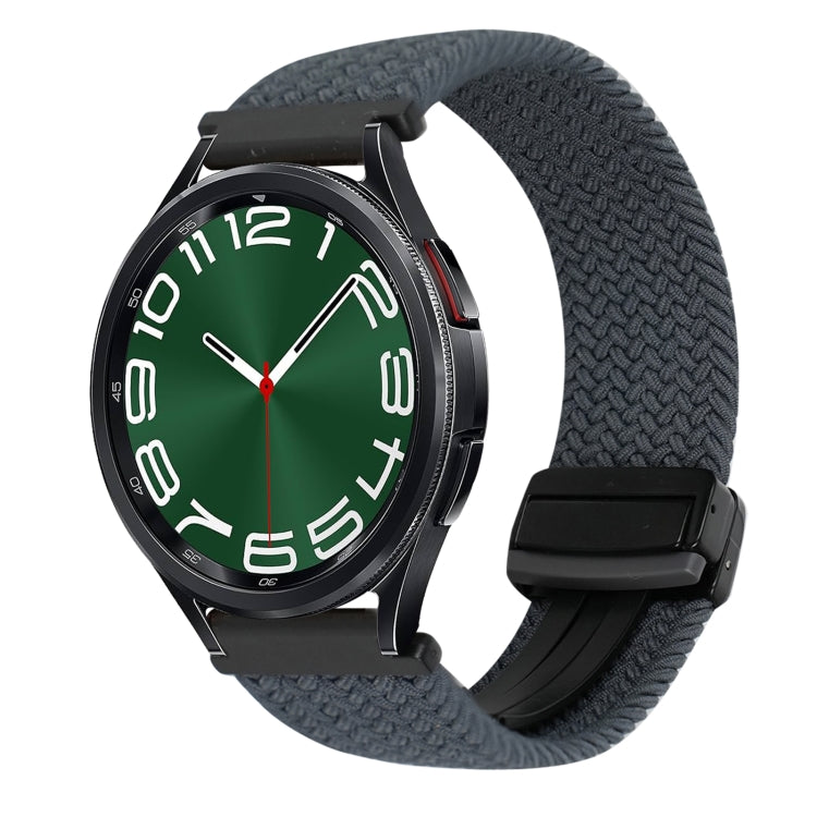 Bracelet de montre tressé à boucle magnétique de 20 mm, pour Samsung Galaxy Watch FE 40 mm, pour Samsung Galaxy Watch 6 Classic