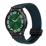 Bracelet de montre tressé à boucle magnétique de 20 mm, pour Samsung Galaxy Watch FE 40 mm, pour Samsung Galaxy Watch 6 Classic
