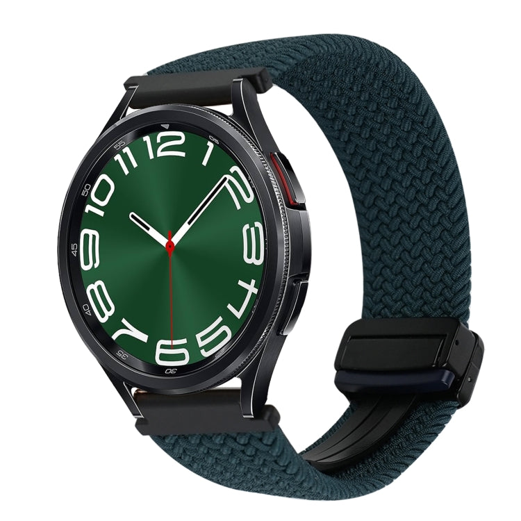 Bracelet de montre tressé à boucle magnétique de 20 mm, pour Samsung Galaxy Watch FE 40 mm, pour Samsung Galaxy Watch 6 Classic