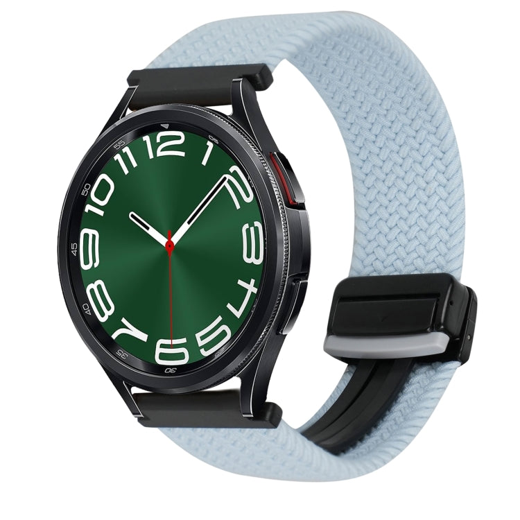 Bracelet de montre tressé à boucle magnétique de 20 mm, pour Samsung Galaxy Watch FE 40 mm, pour Samsung Galaxy Watch 6 Classic