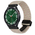 Bracelet de montre tressé à boucle magnétique de 20 mm, pour Samsung Galaxy Watch FE 40 mm, pour Samsung Galaxy Watch 6 Classic