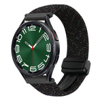 Bracelet de montre tressé à boucle magnétique de 20 mm, pour Samsung Galaxy Watch FE 40 mm, pour Samsung Galaxy Watch 6 Classic
