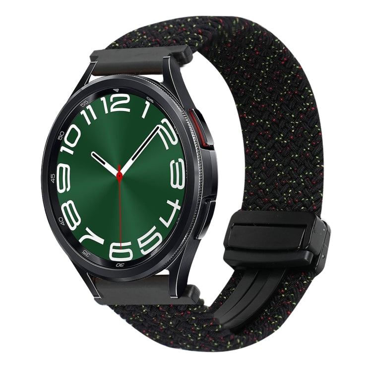 Bracelet de montre tressé à boucle magnétique de 20 mm, pour Samsung Galaxy Watch FE 40 mm, pour Samsung Galaxy Watch 6 Classic