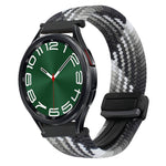 Bracelet de montre tressé à boucle magnétique de 20 mm, pour Samsung Galaxy Watch FE 40 mm, pour Samsung Galaxy Watch 6 Classic
