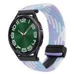 Bracelet de montre tressé à boucle magnétique de 20 mm, pour Samsung Galaxy Watch FE 40 mm, pour Samsung Galaxy Watch 6 Classic
