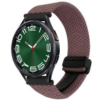 Bracelet de montre tressé à boucle magnétique de 20 mm, pour Samsung Galaxy Watch FE 40 mm, pour Samsung Galaxy Watch 6 Classic
