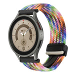 Bracelet de montre tressé à boucle magnétique de 20 mm, pour Samsung Galaxy Watch 5 Pro, pour Samsung Gear Sport
