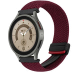 Bracelet de montre tressé à boucle magnétique de 20 mm, pour Samsung Galaxy Watch 5 Pro, pour Samsung Gear Sport