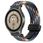 Bracelet de montre tressé à boucle magnétique de 20 mm, pour Samsung Galaxy Watch 5 Pro, pour Samsung Gear Sport