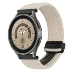 Bracelet de montre tressé à boucle magnétique de 20 mm, pour Samsung Galaxy Watch 5 Pro, pour Samsung Gear Sport