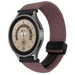 Bracelet de montre tressé à boucle magnétique de 20 mm, pour Samsung Galaxy Watch 5 Pro, pour Samsung Gear Sport