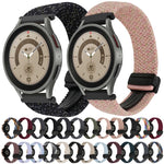 Bracelet de montre tressé à boucle magnétique de 20 mm, pour Samsung Galaxy Watch 5 Pro, pour Samsung Gear Sport