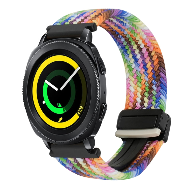 Bracelet de montre tressé à boucle magnétique de 20 mm, pour Samsung Galaxy Watch 5 Pro, pour Samsung Gear Sport