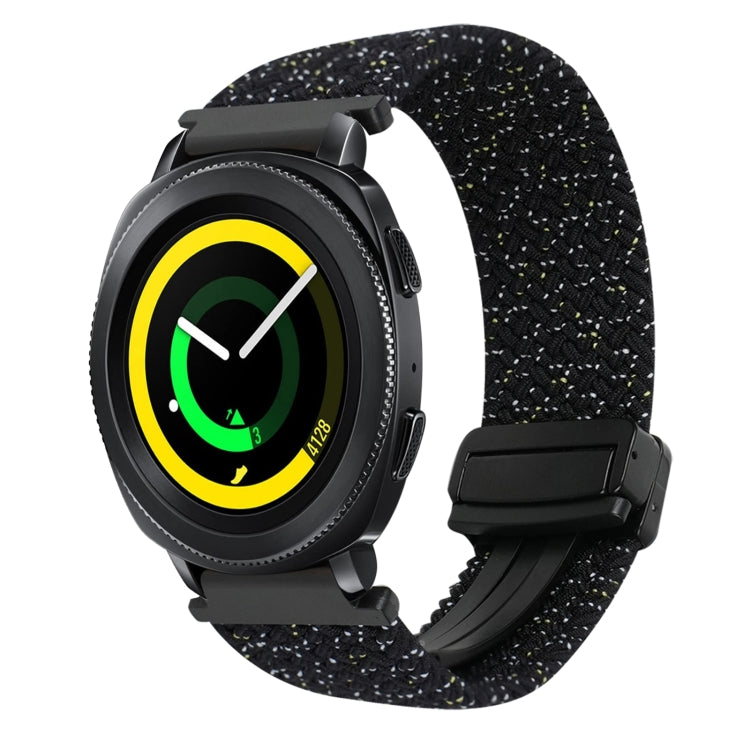Bracelet de montre tressé à boucle magnétique de 20 mm, pour Samsung Galaxy Watch 5 Pro, pour Samsung Gear Sport