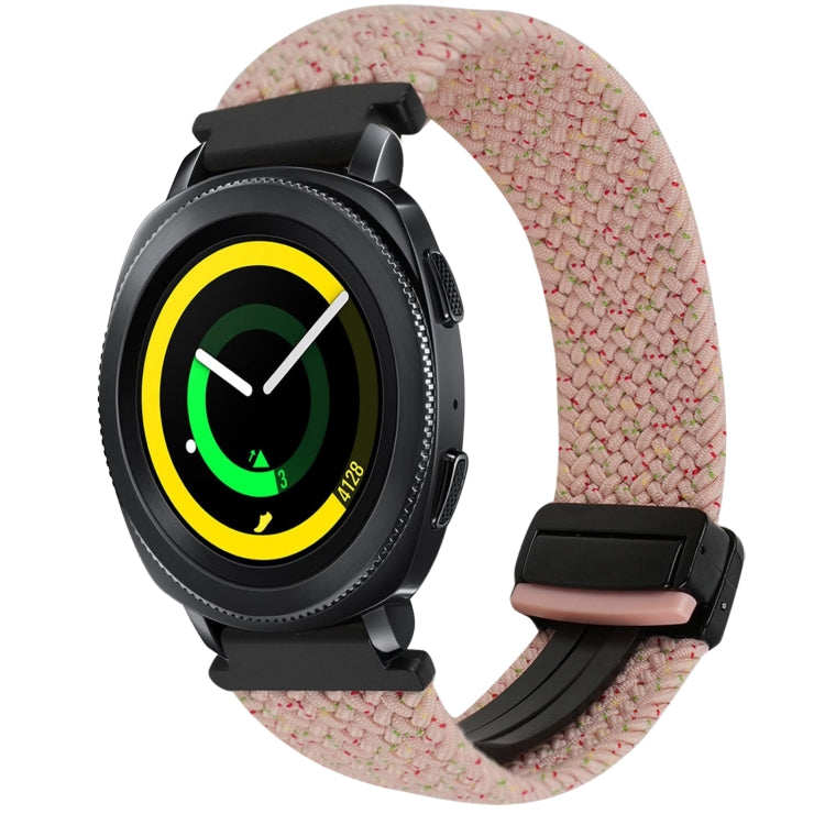 Bracelet de montre tressé à boucle magnétique de 20 mm, pour Samsung Galaxy Watch 5 Pro, pour Samsung Gear Sport