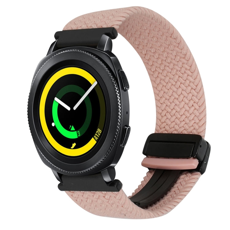 Bracelet de montre tressé à boucle magnétique de 20 mm, pour Samsung Galaxy Watch 5 Pro, pour Samsung Gear Sport
