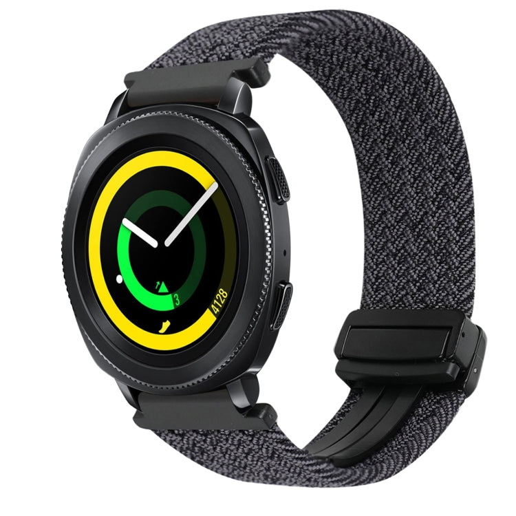 Bracelet de montre tressé à boucle magnétique de 20 mm, pour Samsung Galaxy Watch 5 Pro, pour Samsung Gear Sport