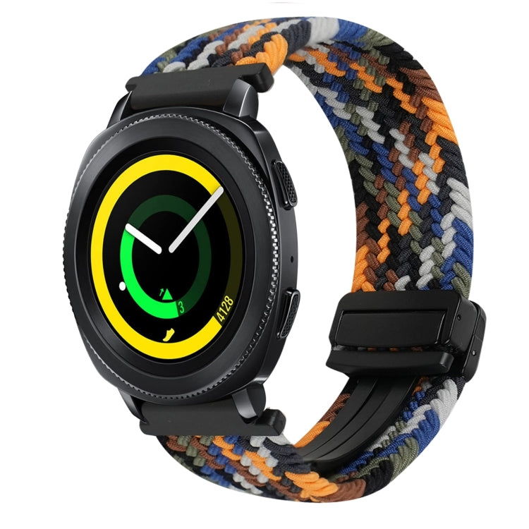Bracelet de montre tressé à boucle magnétique de 20 mm, pour Samsung Galaxy Watch 5 Pro, pour Samsung Gear Sport