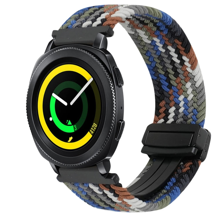 Bracelet de montre tressé à boucle magnétique de 20 mm, pour Samsung Galaxy Watch 5 Pro, pour Samsung Gear Sport