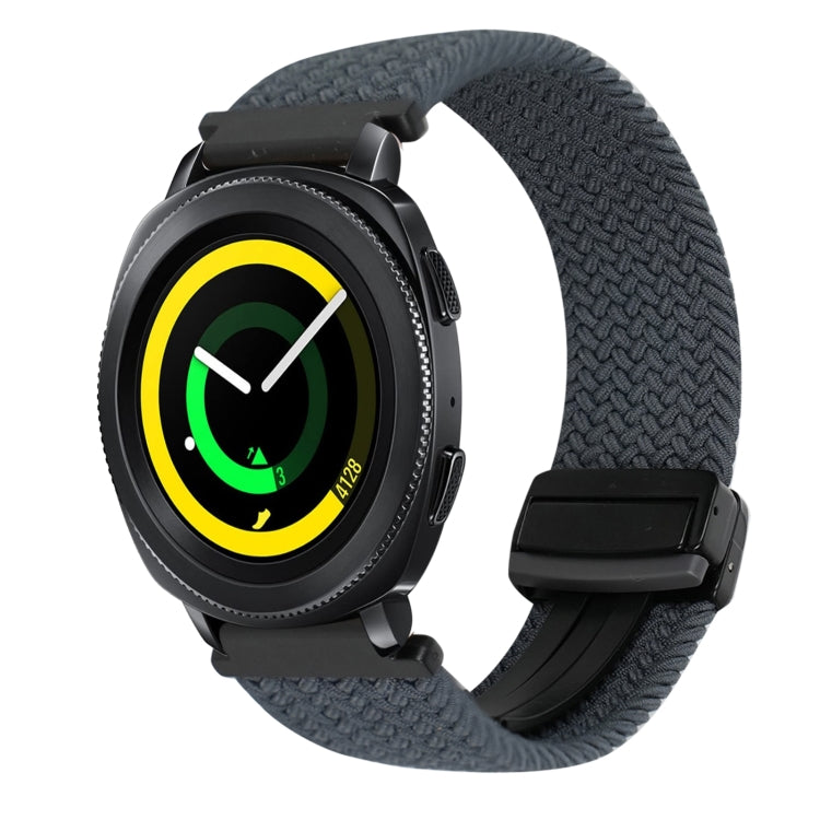 Bracelet de montre tressé à boucle magnétique de 20 mm, pour Samsung Galaxy Watch 5 Pro, pour Samsung Gear Sport