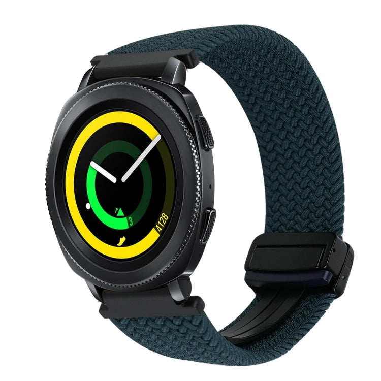 Bracelet de montre tressé à boucle magnétique de 20 mm, pour Samsung Galaxy Watch 5 Pro, pour Samsung Gear Sport
