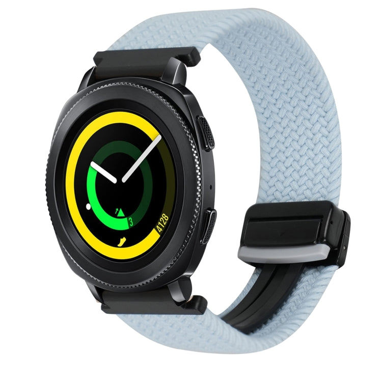 Bracelet de montre tressé à boucle magnétique de 20 mm, pour Samsung Galaxy Watch 5 Pro, pour Samsung Gear Sport