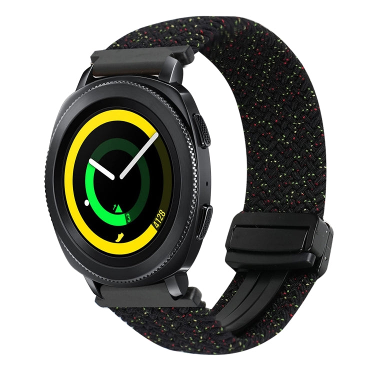 Bracelet de montre tressé à boucle magnétique de 20 mm, pour Samsung Galaxy Watch 5 Pro, pour Samsung Gear Sport