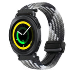 Bracelet de montre tressé à boucle magnétique de 20 mm, pour Samsung Galaxy Watch 5 Pro, pour Samsung Gear Sport