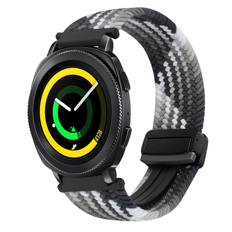 Bracelet de montre tressé à boucle magnétique de 20 mm, pour Samsung Galaxy Watch 5 Pro, pour Samsung Gear Sport