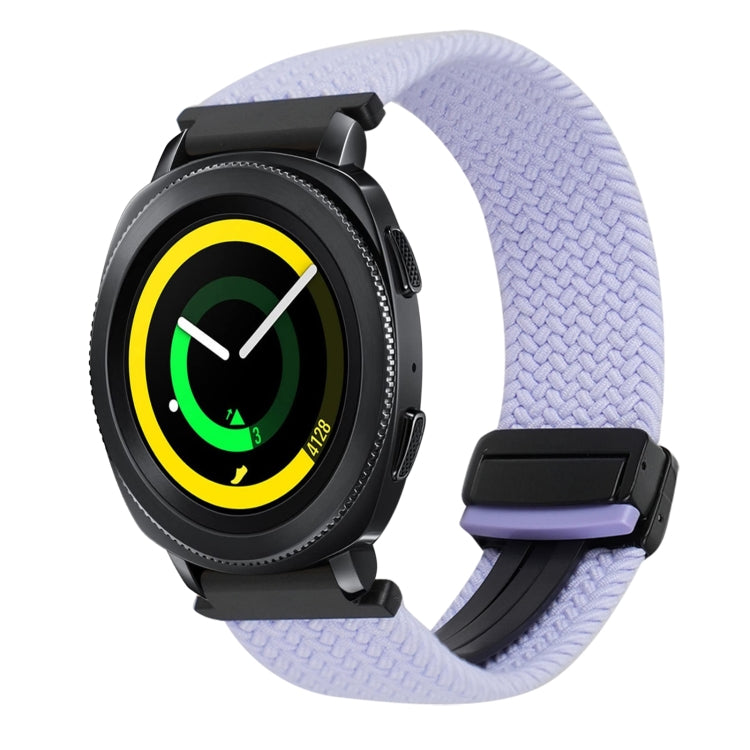 Bracelet de montre tressé à boucle magnétique de 20 mm, pour Samsung Galaxy Watch 5 Pro, pour Samsung Gear Sport