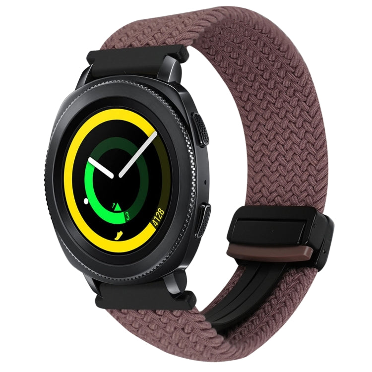 Bracelet de montre tressé à boucle magnétique de 20 mm, pour Samsung Galaxy Watch 5 Pro, pour Samsung Gear Sport