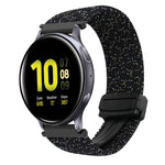 Bracelet de montre tressé à boucle magnétique de 20 mm, pour Samsung Galaxy Watch Active 2, pour Samsung Galaxy Watch 3 41 mm