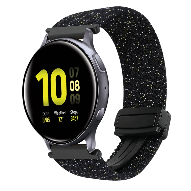 Bracelet de montre tressé à boucle magnétique de 20 mm, pour Samsung Galaxy Watch Active 2, pour Samsung Galaxy Watch 3 41 mm