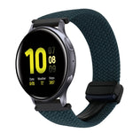 Bracelet de montre tressé à boucle magnétique de 20 mm, pour Samsung Galaxy Watch Active 2, pour Samsung Galaxy Watch 3 41 mm