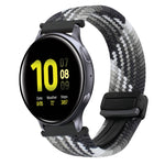 Bracelet de montre tressé à boucle magnétique de 20 mm, pour Samsung Galaxy Watch Active 2, pour Samsung Galaxy Watch 3 41 mm