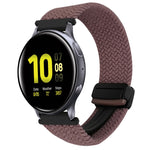 Bracelet de montre tressé à boucle magnétique de 20 mm, pour Samsung Galaxy Watch Active 2, pour Samsung Galaxy Watch 3 41 mm