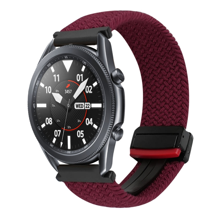 Bracelet de montre tressé à boucle magnétique de 20 mm, pour Samsung Galaxy Watch Active 2, pour Samsung Galaxy Watch 3 41 mm