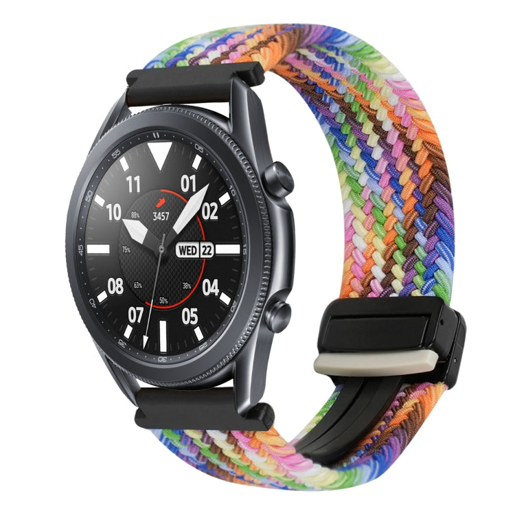 Bracelet de montre tressé à boucle magnétique de 20 mm, pour Samsung Galaxy Watch Active 2, pour Samsung Galaxy Watch 3 41 mm