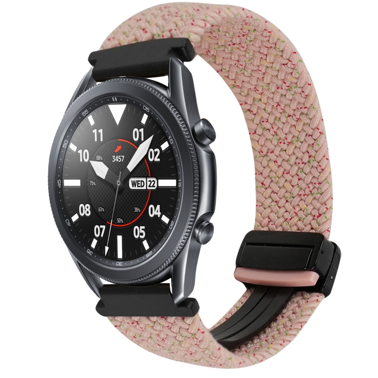 Bracelet de montre tressé à boucle magnétique de 20 mm, pour Samsung Galaxy Watch Active 2, pour Samsung Galaxy Watch 3 41 mm
