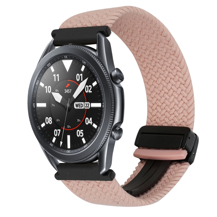 Bracelet de montre tressé à boucle magnétique de 20 mm, pour Samsung Galaxy Watch Active 2, pour Samsung Galaxy Watch 3 41 mm