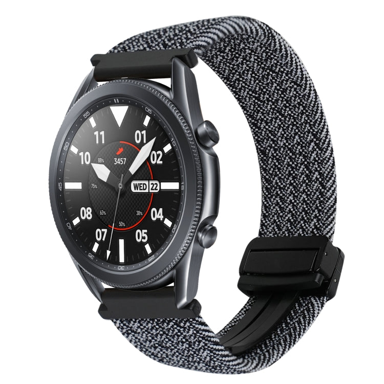 Bracelet de montre tressé à boucle magnétique de 20 mm, pour Samsung Galaxy Watch Active 2, pour Samsung Galaxy Watch 3 41 mm