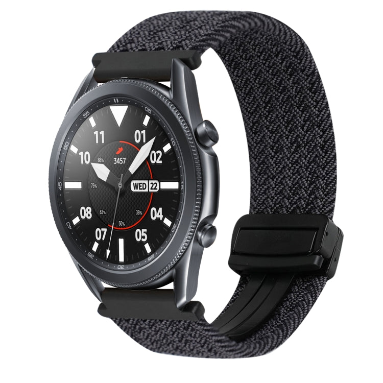 Bracelet de montre tressé à boucle magnétique de 20 mm, pour Samsung Galaxy Watch Active 2, pour Samsung Galaxy Watch 3 41 mm